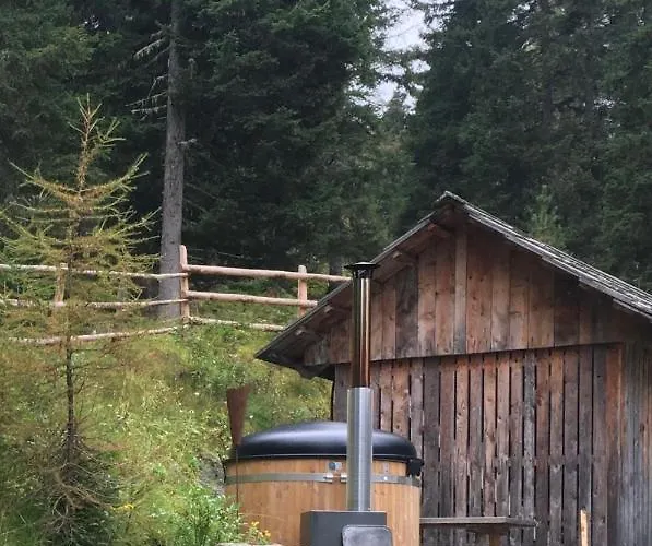 Almhuette Badstube Feriehus